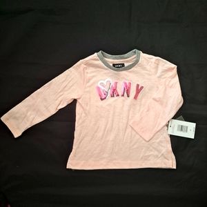 Dkny size 4T girls color Pink sequence